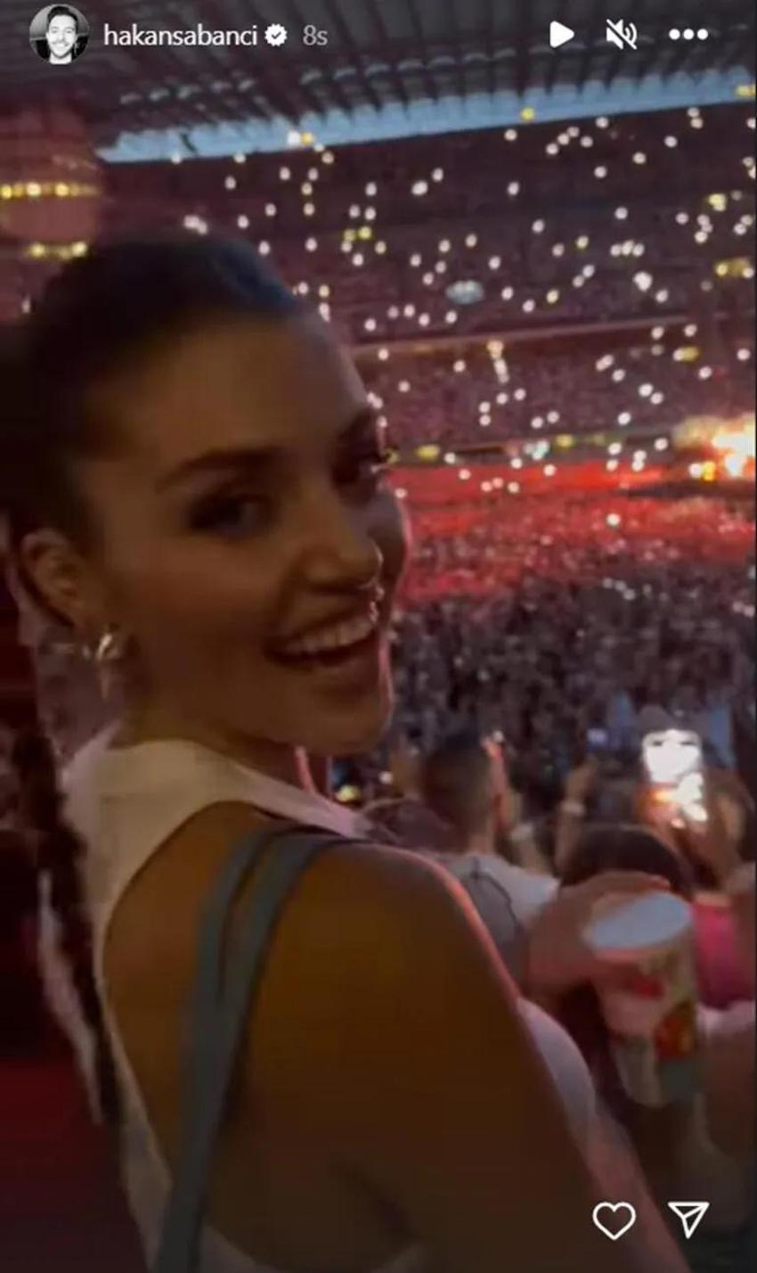 Hande Erçel ve Hakan Sabancı ilk kez birlikte paylaşım yaptı!