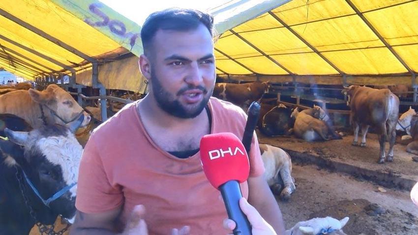Kurban pazarında son gün yoğunluğu