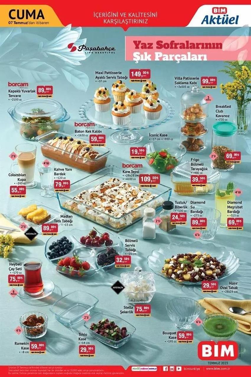 BİM 5-7 Temmuz aktüel katalog yayınlandı! Temmuz ayı sürprizi BİM raflarında patladı!