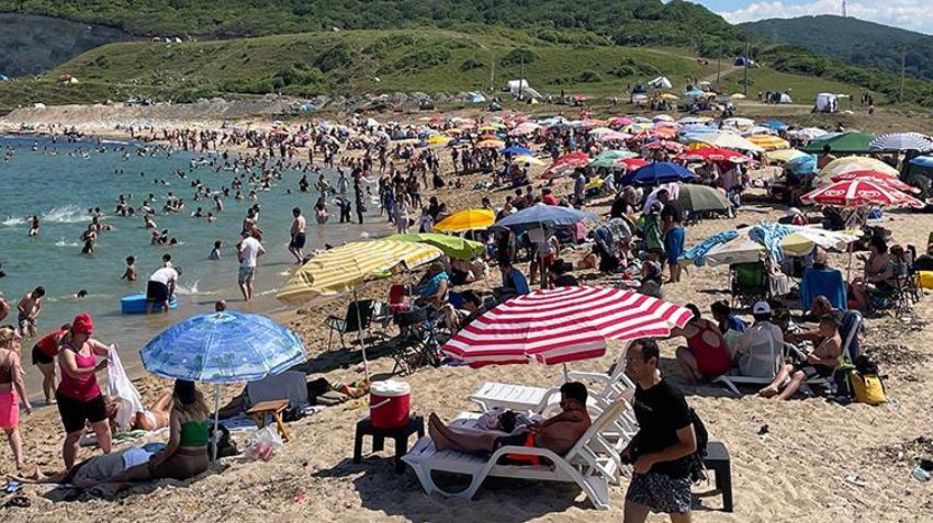 İstanbul'un arka bahçesi! Ege ve Akdeniz'e gidemeyenler akın etti