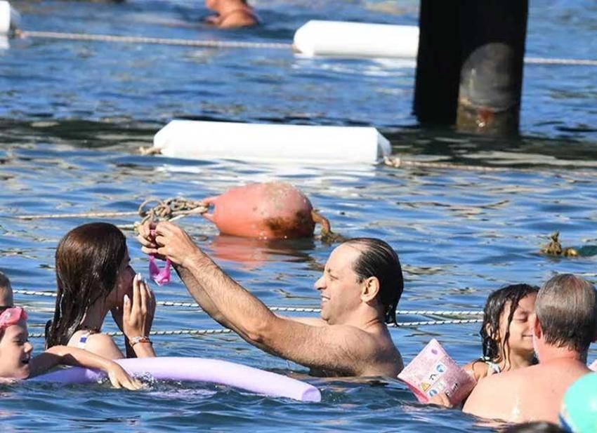 Kaan Tangöze ve Kıvılcım Ural tatilde! İşte renkli görüntüler