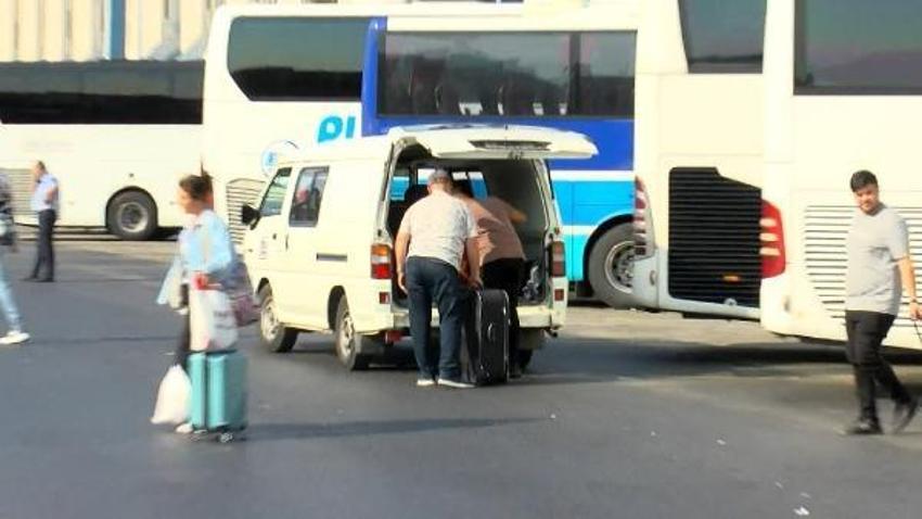 15 Temmuz Demokrasi Otogarı'nda dönüş hareketliliği sürüyor