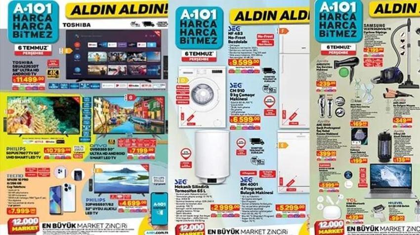A101 6 Temmuz aktüel katalog 2023 yayınlandı! Plaj terliği, ped, tuvalet kağıdı fiyatları yüz güldürüyor!