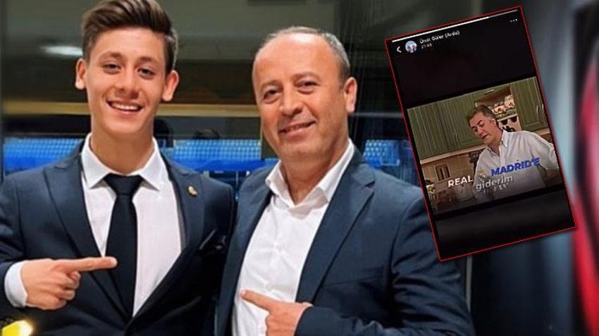 Arda Güler'in babası Ümit Güler'in WhatsApp paylaşımı olay yarattı! 'Laporta Duymasın'