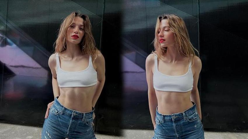 Dönence dizisinin Gece'si Sümeyye Aydoğan'dan bikinili pozlar!