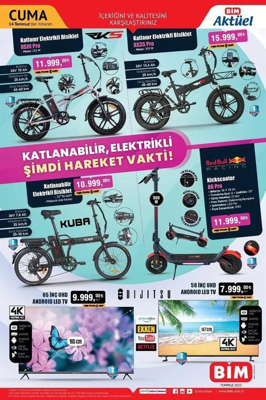 BİM 12-14 Temmuz aktüel katalog 2023 yayınlandı! BİM termos fiyatı inanılmaz! Sürpriz sinek kovucu fırsatı var!