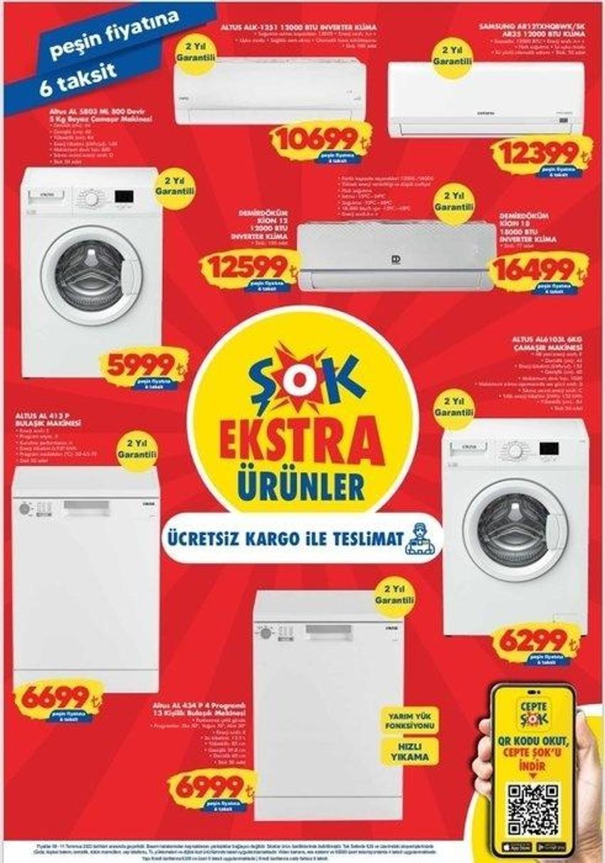 ŞOK 12-13 Temmuz aktüel katalog 2023 yayınlandı! ŞOK şubelerine yaz geldi, sürpriz kampanya var!