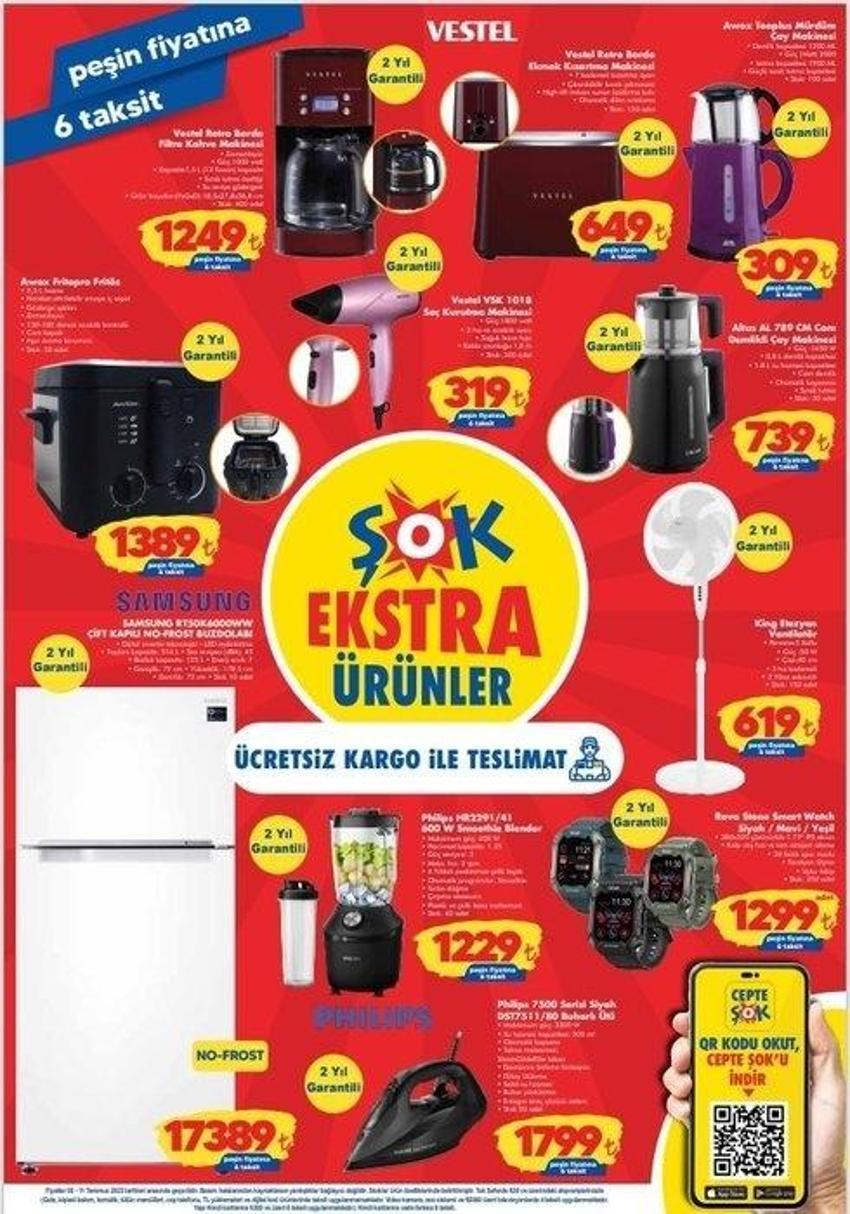 ŞOK 12-13 Temmuz aktüel katalog 2023 yayınlandı! ŞOK şubelerine yaz geldi, sürpriz kampanya var!