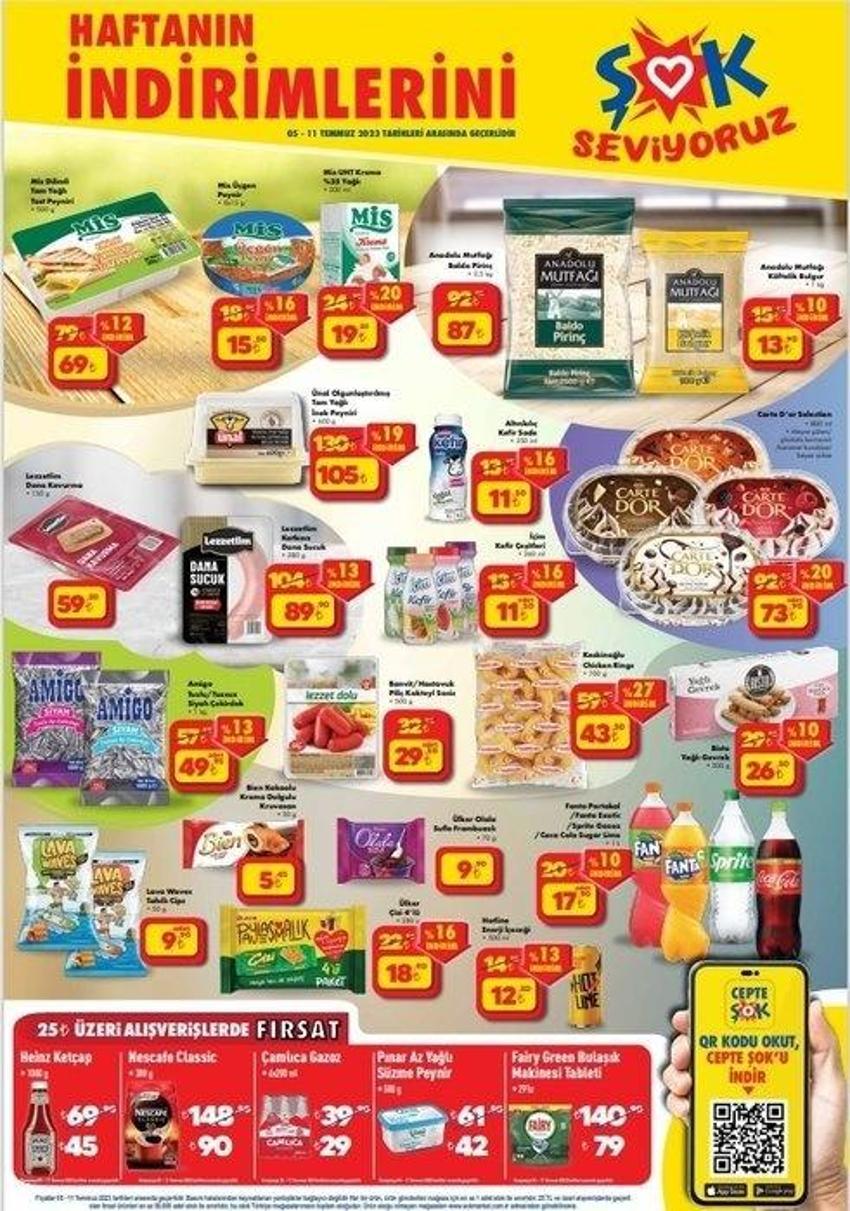 ŞOK 12-13 Temmuz aktüel katalog 2023 yayınlandı! ŞOK şubelerine yaz geldi, sürpriz kampanya var!