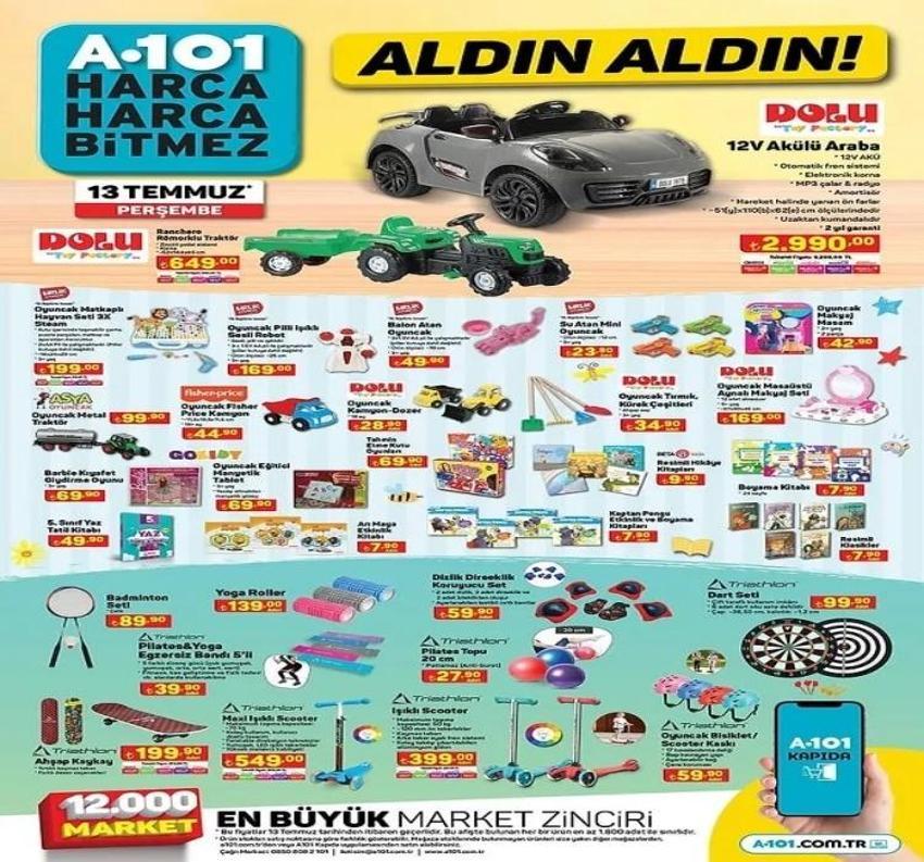 A101 12-14 Temmuz aktüel katalog 2023 yayınlandı! A101 vantilatör 169 TL! Sürpriz kampanya var!