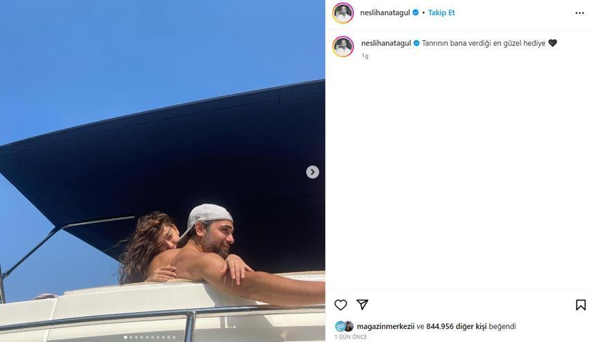Neslihan Atagül ile Kadir Doğulu'nun yıl dönümü kutlamasına Murat Dalkılıç da dahil oldu!