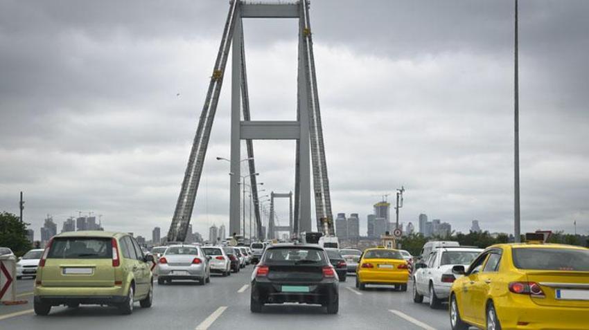 En çok aracın geçtiği köprü belli oldu!