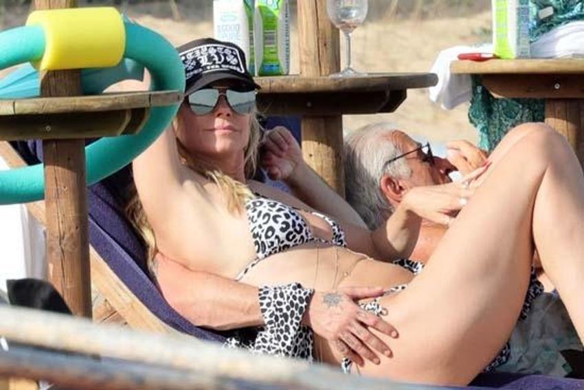 Heidi Klum ile 17 yaş küçük eşi Tom Kaulitz plajda aşk tazeledi!
