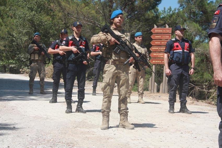 Türkiye'nin en önemli bölgelerinden Kazdağları'na komando koruması!