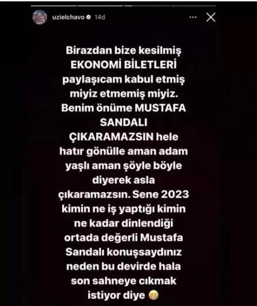 Mustafa Sandal- Uzi tartışmasına Sinan Akçıl da katıldı!