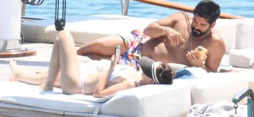 Fahriye Evcen eski formuna döndü! Bikinili görüntülendi