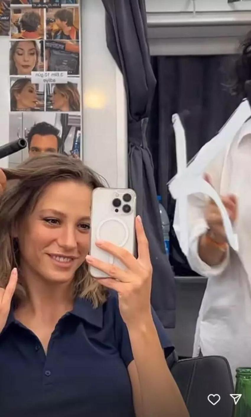 Serenay Sarıkaya'dan yeni imaj!