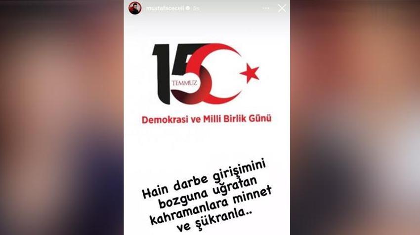 Ünlülerden 15 Temmuz mesajları: Unutmadık, unutturmayacağız