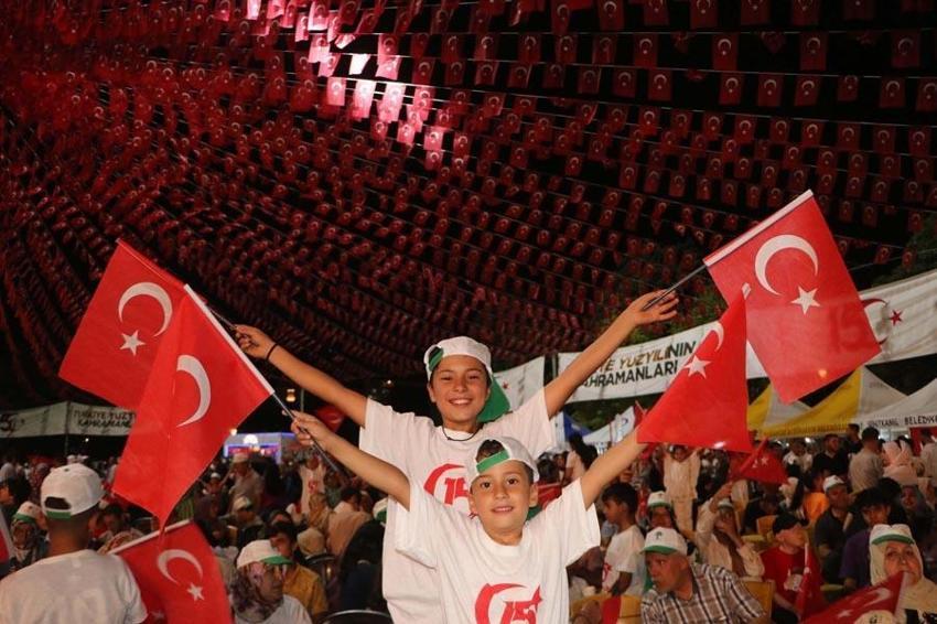 Tüm Türkiye'de "15 Temmuz"a özel etkinlik ve gösteriler düzenlendi