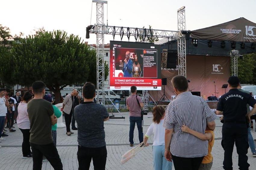 Tüm Türkiye'de "15 Temmuz"a özel etkinlik ve gösteriler düzenlendi