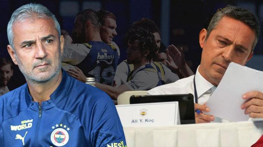 Fenerbahçe camiası güne 10 ayrılık haberiyle uyandı! İsmail Kartal Ali Koç'a raporunu verdi