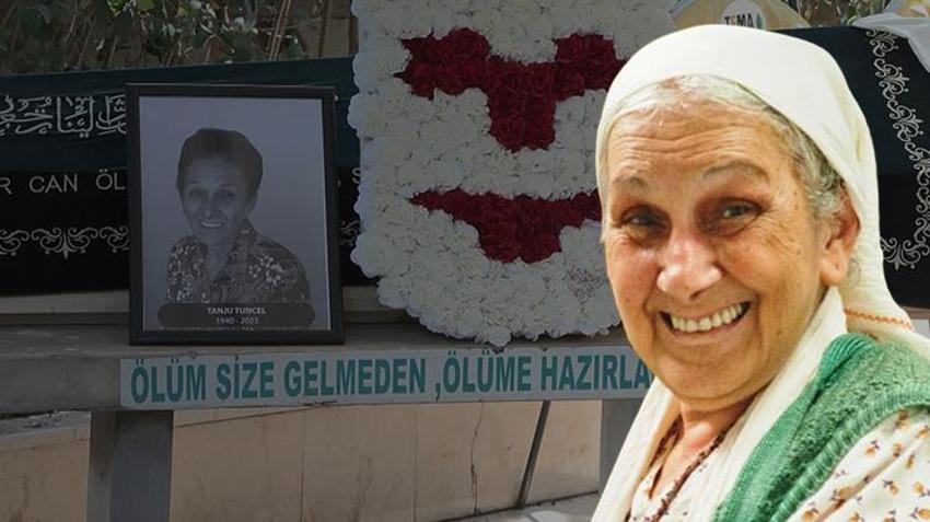 Oyuncu Tanju Tuncel son yolculuğuna uğurlandı!