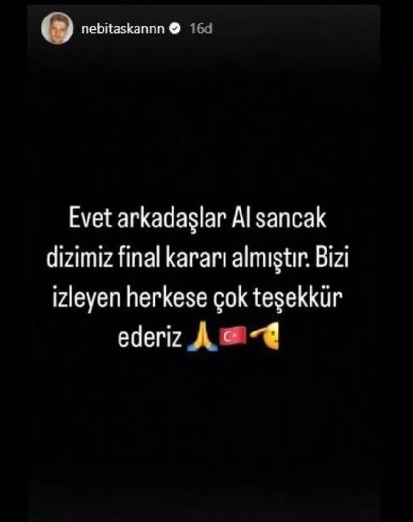 Sezon finali denildi, final haberi geldi! Dizinin oyuncuları şok oldu!