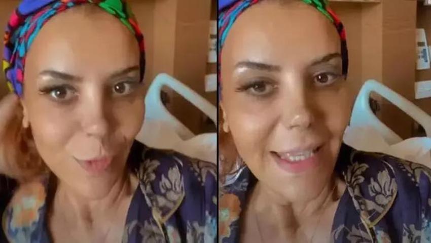 Tanyeli saçlarını kazıttığı anları takipçileriyle paylaştı!