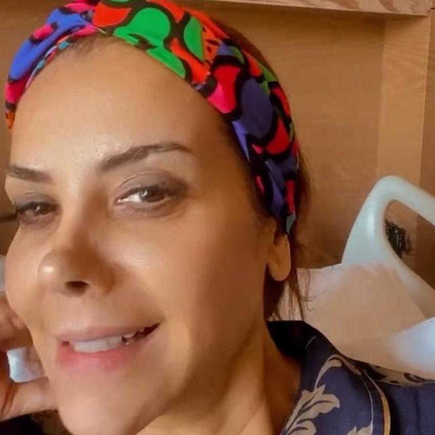Tanyeli saçlarını kazıttığı anları takipçileriyle paylaştı!