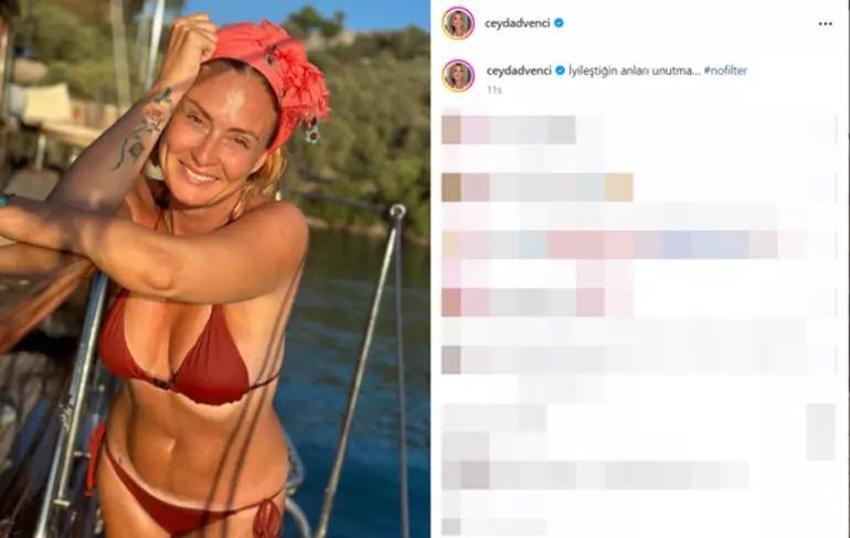Bülent Şakrak’tan boşandıktan sonra imalı paylaşım yapmıştı! Ceyda Düvenci’den yeni mesaj: Bunun için nefes alıyorum