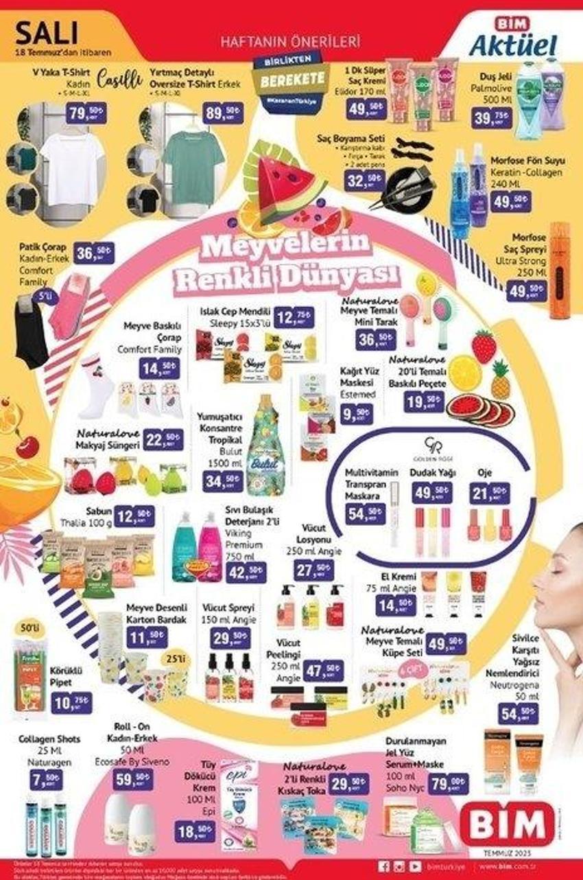 BİM 21 Temmuz aktüel katalog 2023 yayınlandı! Aşure Günü'nde tüm malzemelerin fiyatları düştü!