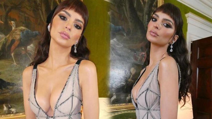 Emily Ratajkowski yeni imajını paylaştı! 'Kızıla döndü'