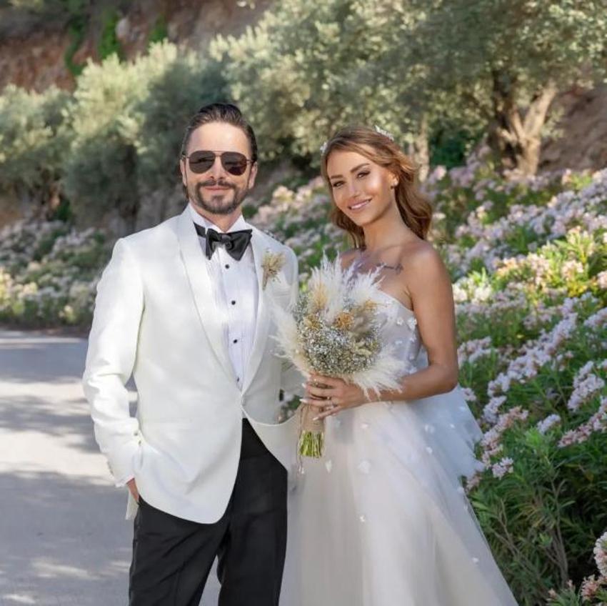 Ahmet Kural ve Çağla Gizem Şahin evlendi! Eşine övgüler yağdırdı