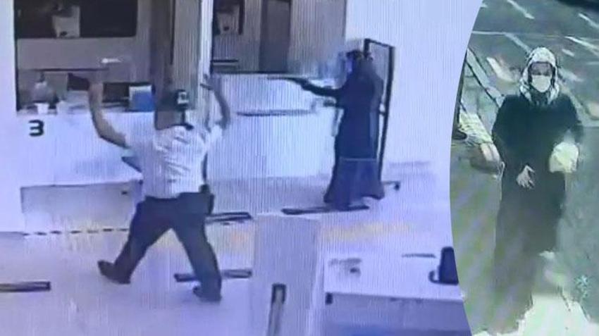 Bahçelievler'de inanılmaz anlar! Başörtü takarak kadın kıyafeti giyip bankayı soydu