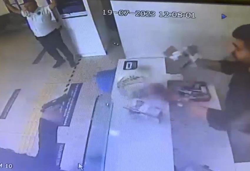 Bahçelievler'de inanılmaz anlar! Başörtü takarak kadın kıyafeti giyip bankayı soydu