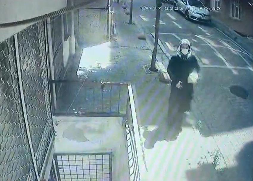 Bahçelievler'de inanılmaz anlar! Başörtü takarak kadın kıyafeti giyip bankayı soydu