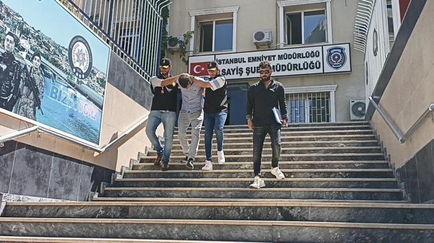 Bahçelievler'de inanılmaz anlar! Başörtü takarak kadın kıyafeti giyip bankayı soydu