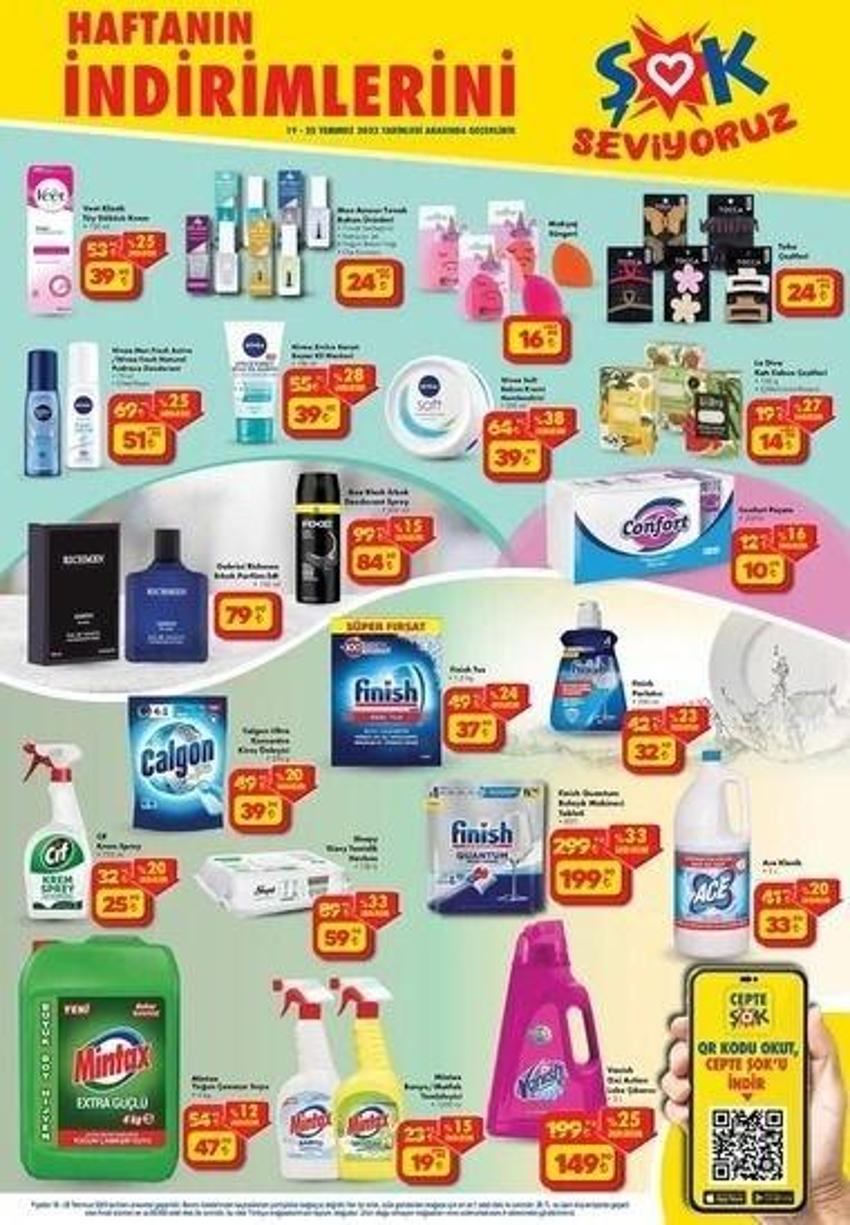 ŞOK 24-25 Temmuz aktüel katalog 2023 yayınlandı! ŞOK bu hafta sürpriz teklifi yaptı! İndirimli ürün dolu...