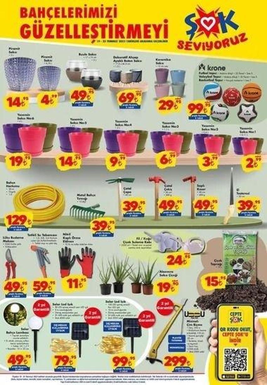 ŞOK 24-25 Temmuz aktüel katalog 2023 yayınlandı! ŞOK bu hafta sürpriz teklifi yaptı! İndirimli ürün dolu...