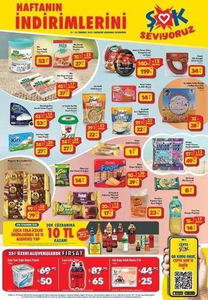 ŞOK 24-25 Temmuz aktüel katalog 2023 yayınlandı! ŞOK bu hafta sürpriz teklifi yaptı! İndirimli ürün dolu...