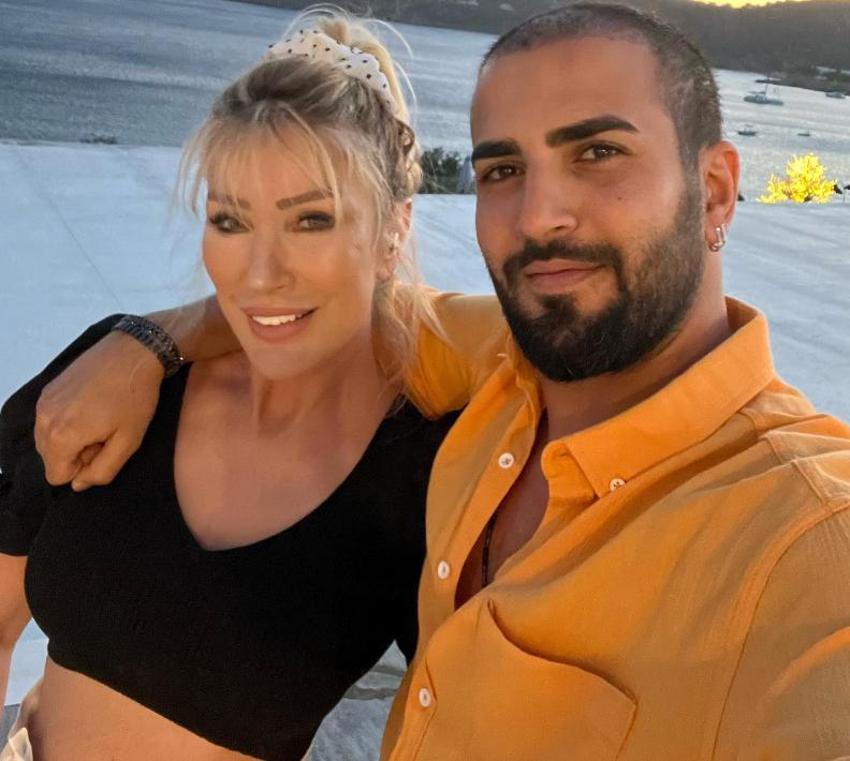 Çağlar Ökten ve 25 yaş büyük eşi Seda Sayan’dan romantik paylaşım: Çiçek karım!