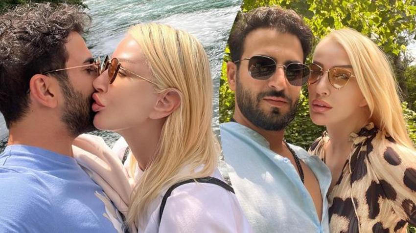 Çağlar Ökten ve 25 yaş büyük eşi Seda Sayan’dan romantik paylaşım: Çiçek karım!
