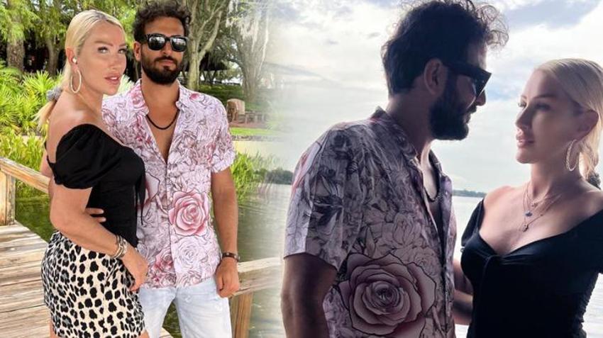 Çağlar Ökten ve 25 yaş büyük eşi Seda Sayan’dan romantik paylaşım: Çiçek karım!