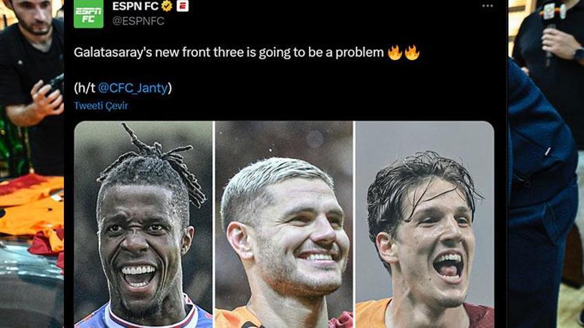 Sadece Türkiye değil Avrupa bile bu 3'lüyü konuşuyor: Zaha, Zaniolo, İcardi