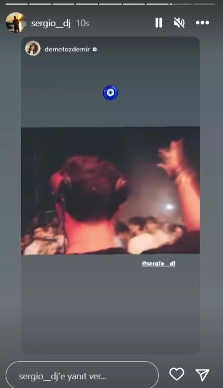 Demet Özdemir DJ Sergio ile aşk yaşıyor mu? Bu kez net konuştu