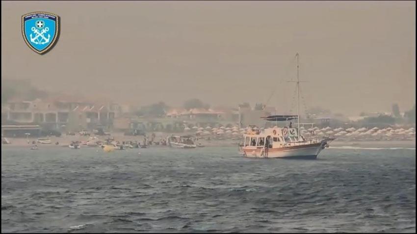 Yunanistan cehennemi yaşıyor! Rodos ve Korfu adasında tahliyeler sürürken yangına Türk uçakları da müdahale ediyor...