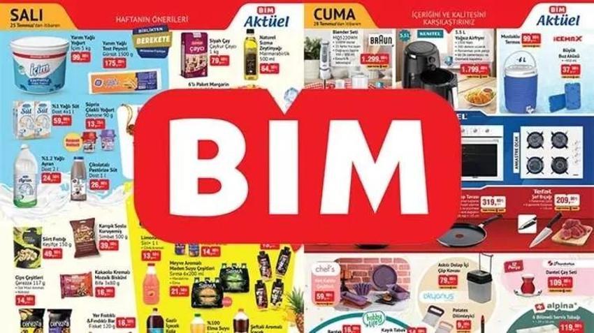 BİM 25-28 Temmuz aktüel katalog 2023 yayınlandı! Çok işe yarayacak ürünlerde son fırsat!