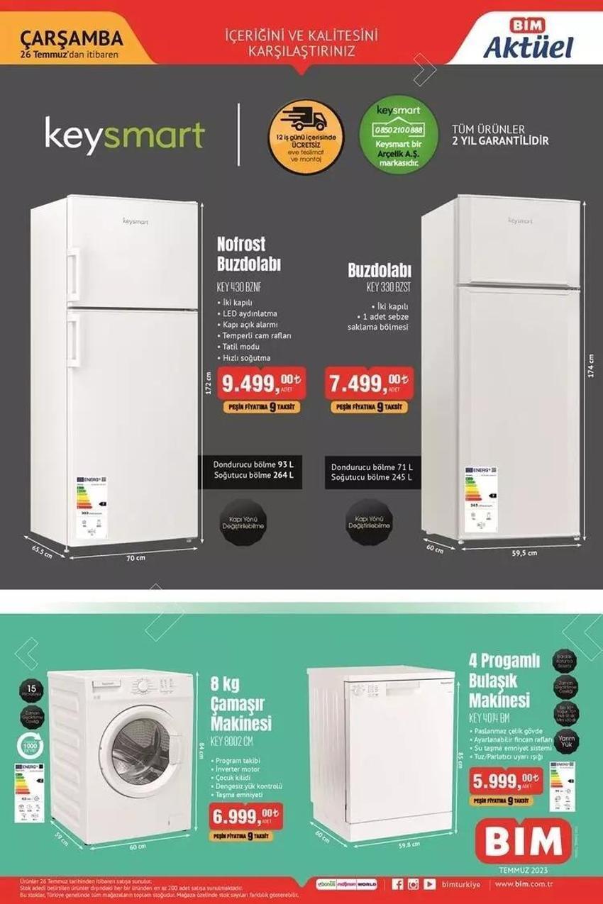 BİM 25-28 Temmuz aktüel katalog 2023 yayınlandı! Çok işe yarayacak ürünlerde son fırsat!