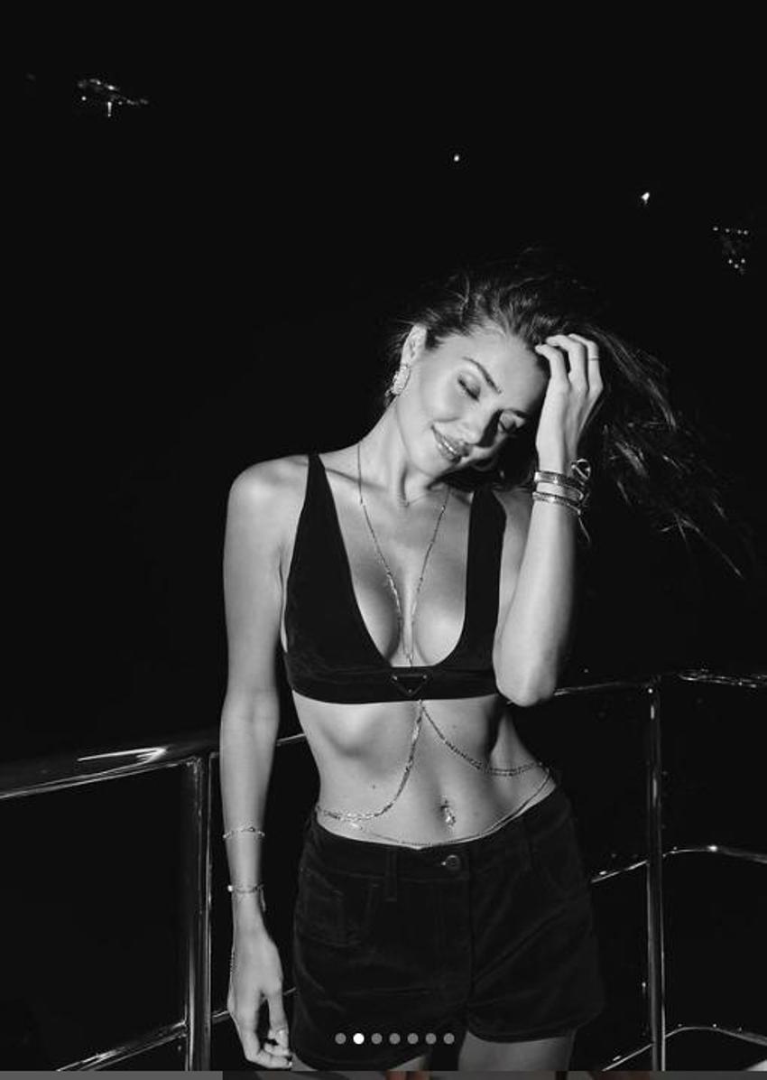Hande Erçel'den kas şov! Sevgilisi Hakan Sabancı kayıtsız kalamadı