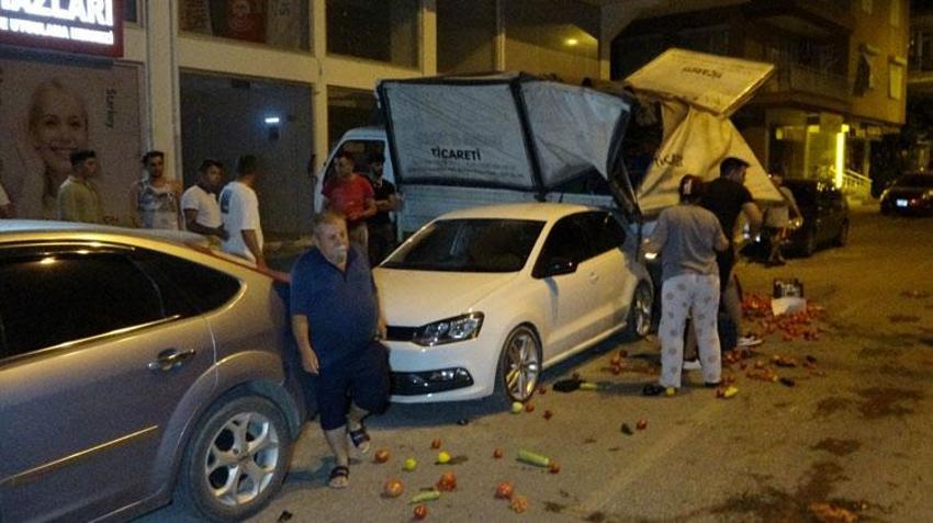 Tüp aracını kullanan alkollü sürücü ortalığı savaş alanına çevirdi! 3. kez alkollü çıktı
